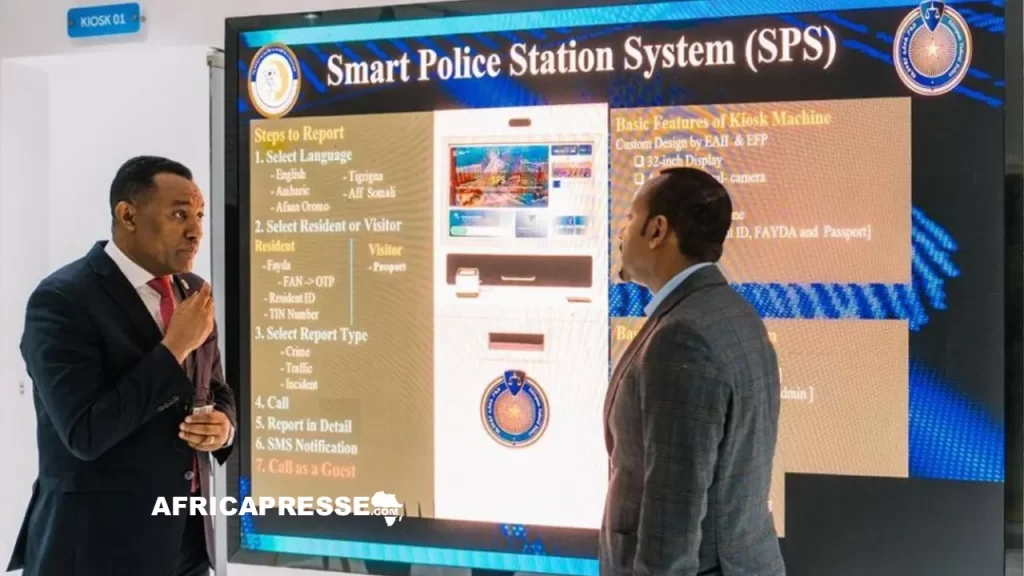 L’Éthiopie teste le poste de police 100 % numérique pour moderniser ses forces de l’ordre
