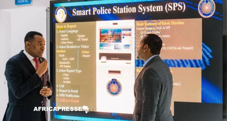 Éthiopie : À Addis-Abeba, la police se réinvente avec un commissariat 100 % numérique sans guichet ni agent permanent