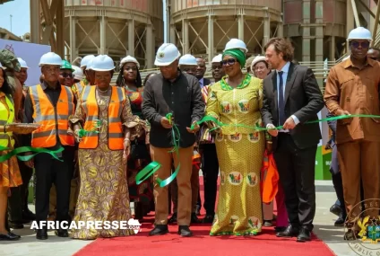 Ghana : inauguration de la plus grande usine de ciment “vert” au monde, un tournant pour l’industrie africaine