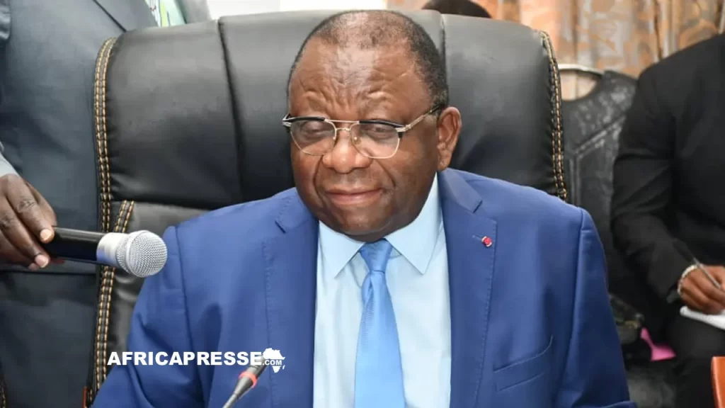 Luc Magloire Mbarga Atangana, ministre du Commerce du Cameroun