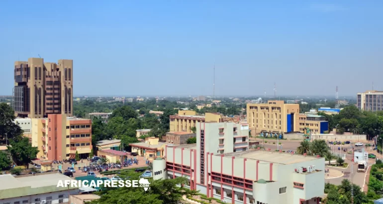 Une vue de Ouagadougou au Burkina Faso