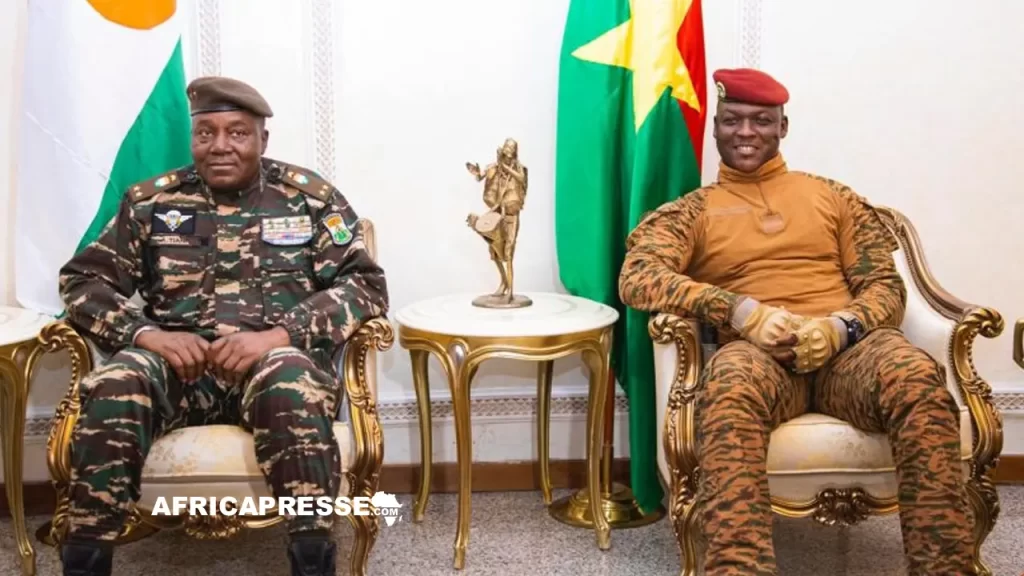 Abdourahamane TIANI et Ibrahim TRAORÉ