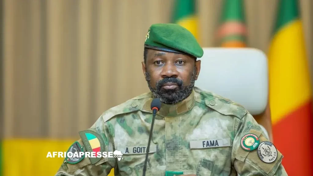 Assimi Goïta, le président de la Transition du Mali