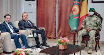 Mali : Assimi Goïta sort du silence, reçoit l’ambassadeur russe après les attaques meurtrières du 25 avril