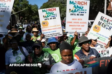 Marche xénophobe en Afrique du Sud : Ramaphosa pris en étau entre colère populaire et héritage anti-apartheid