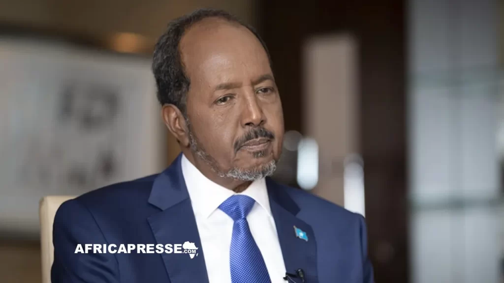 Dr. Hassan Sheikh Mohamud, président de la Somalie