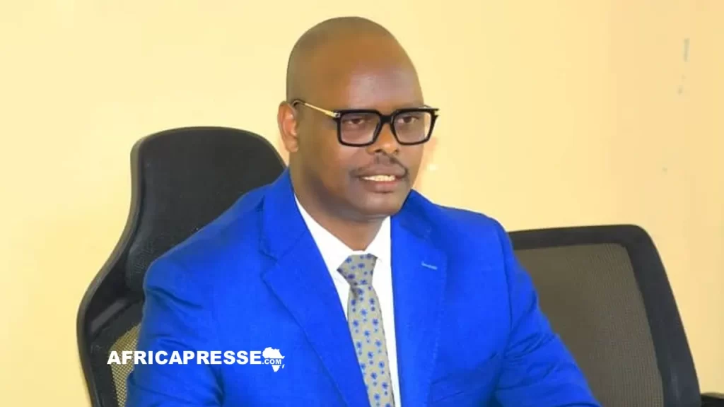 Gabby Bugaga, ministre burundais de la Communication et des Médias