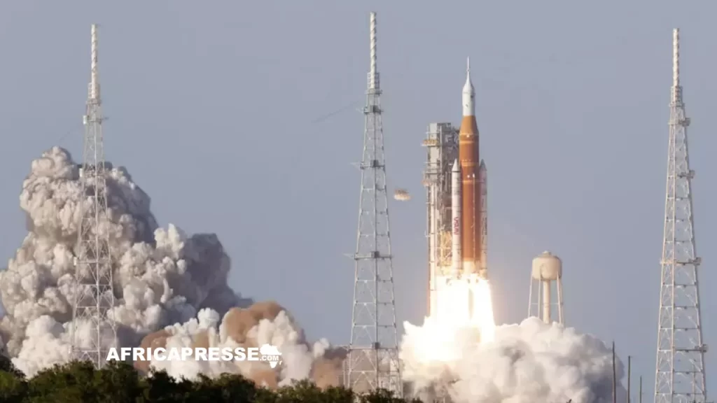 La mission Artemis II de la NASA a décollé du Centre spatial Kennedy à Cap Canaveral, en Floride (États-Unis)