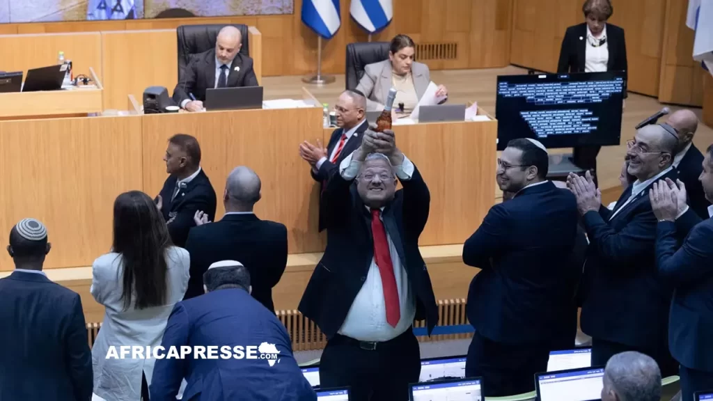 L’adoption par la Knesset d’une loi autorisant la peine de mort contre des prisonniers palestiniens