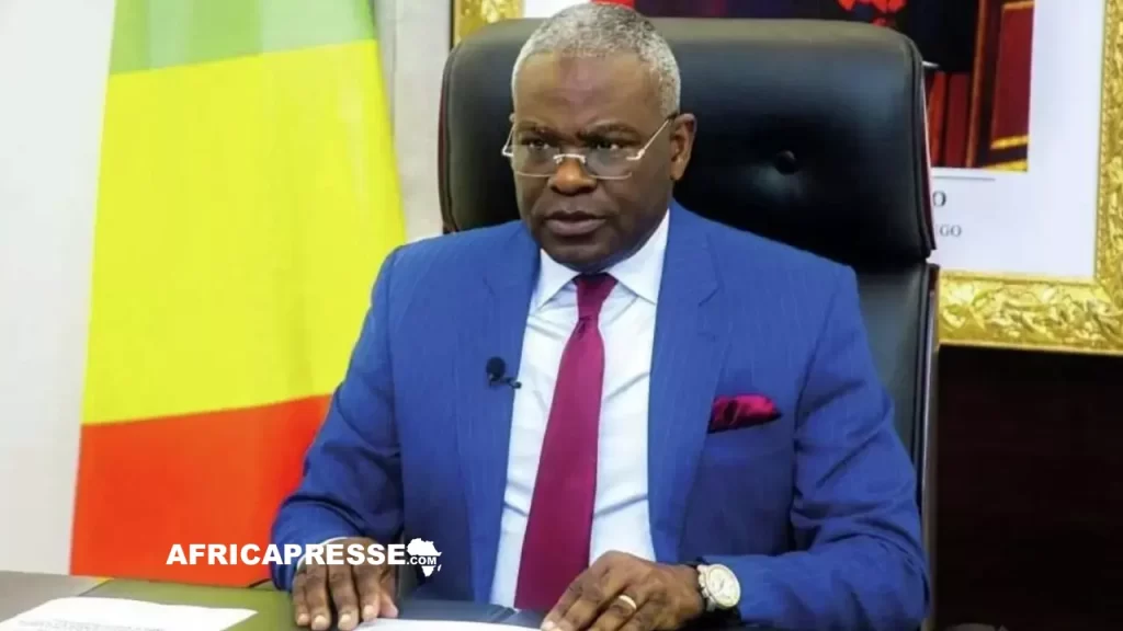 Le Premier ministre du Congo Brazaville, Anatole Collinet Makosso