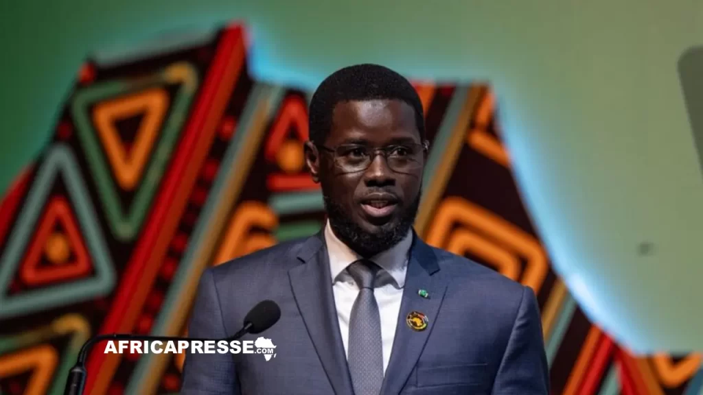 Le président sénégalais Bassirou Diomaye Faye