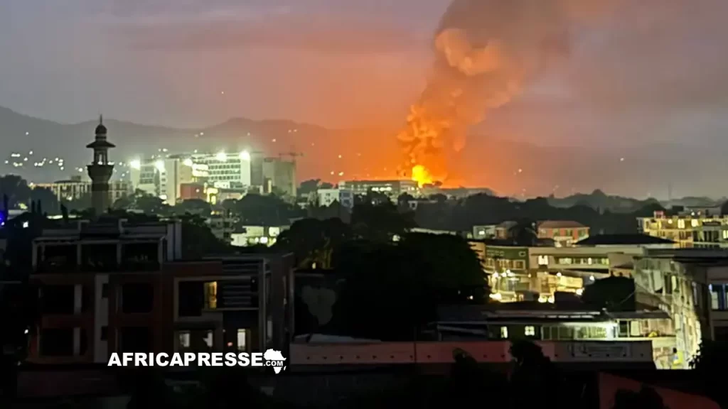 L’explosion d’un dépôt de munitions a Bujumbura au Burundi