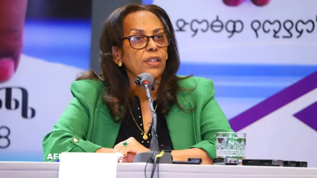 Melatwork Hailu, présidente de la Commission électorale nationale d’Éthiopie