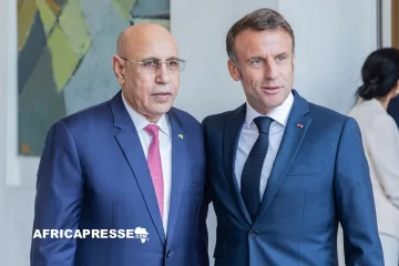 Le président mauritanien Ghazouani entame une visite officielle de plusieurs jours en France