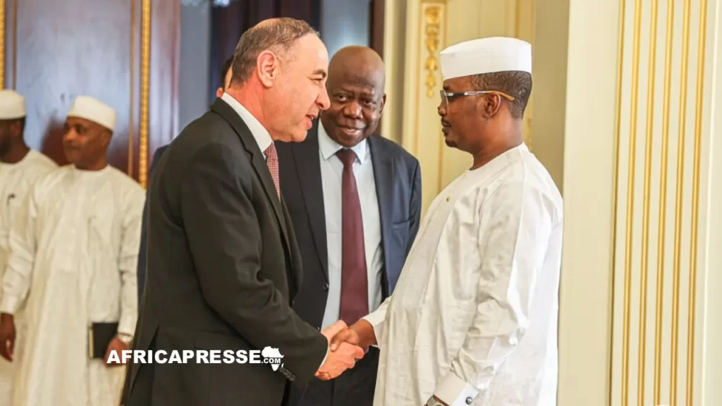 Taher Al-Baour et Mahamat Idriss Déby