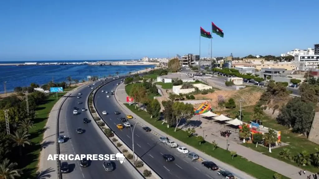 Une vue de Tripoli en libye