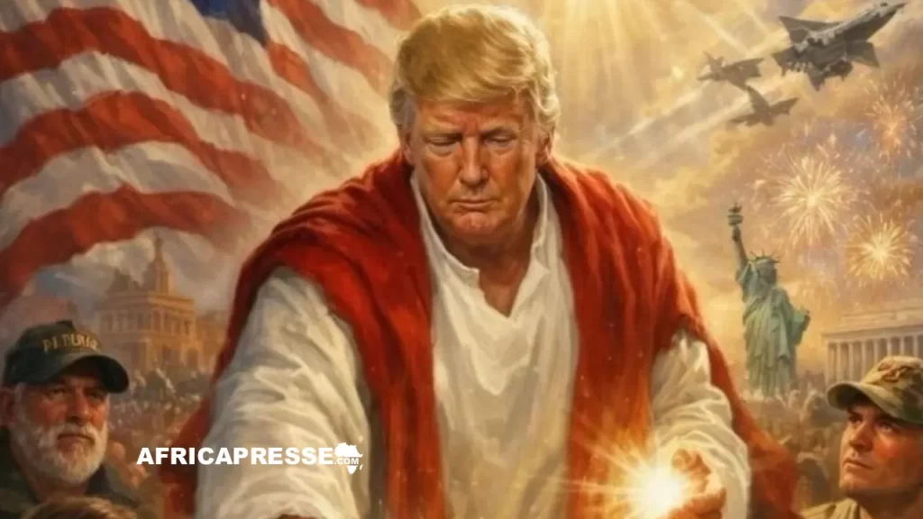 donald trump en Jesus