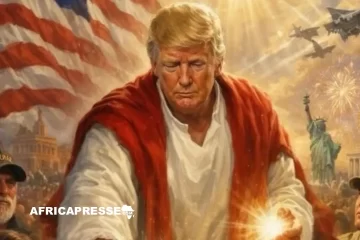 Une image de Trump en Christ déclenche l’indignation et révèle des fractures dans sa base évangélique