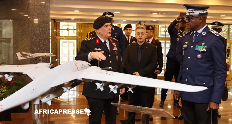 Sécurité : le général Martin Faye chef de la Gendarmerie sénégalaise en mission stratégique en Türkiye