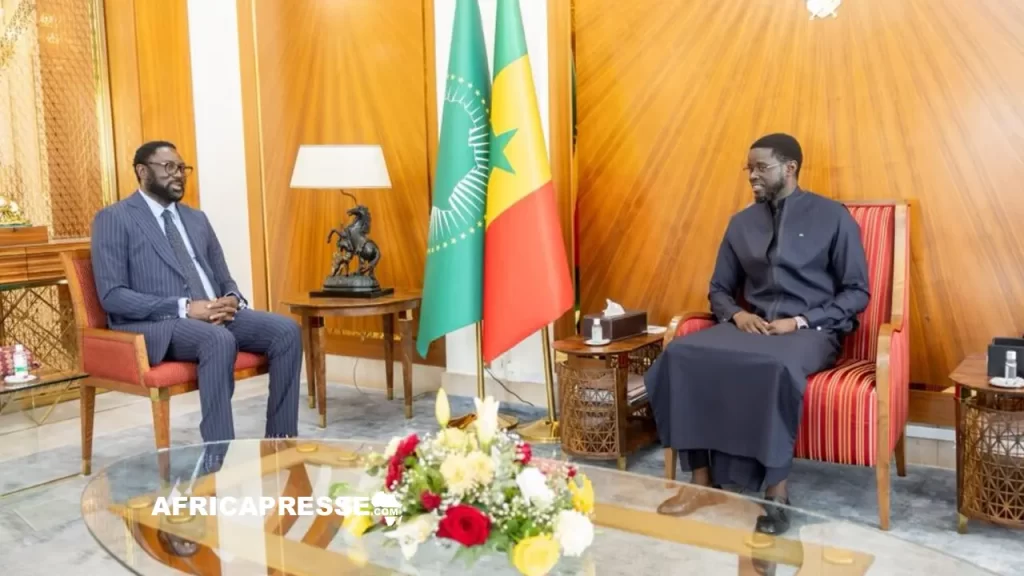 Bassirou Diomaye Faye et Mamadou Tangara