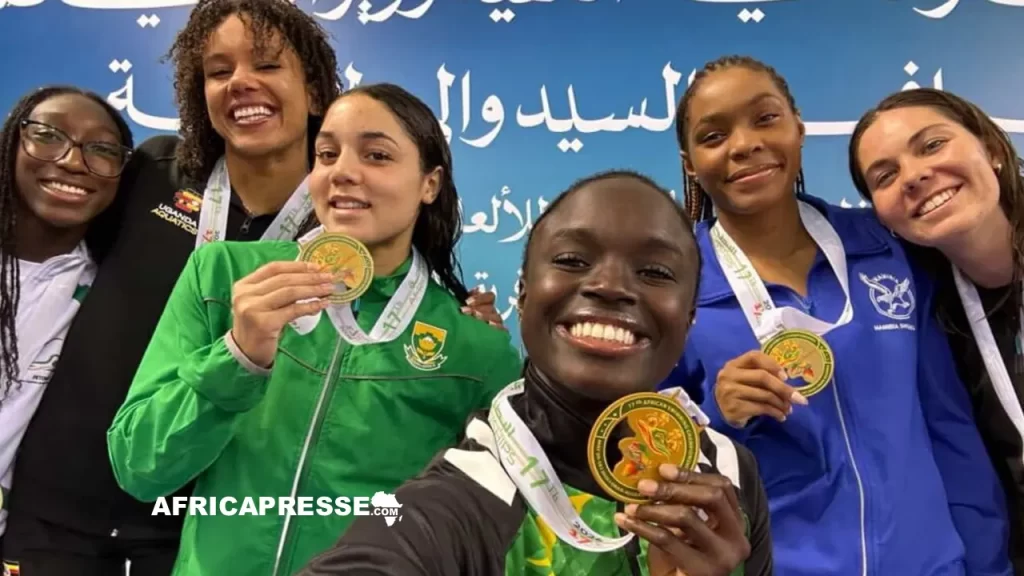 Championnats d’Afrique de natation à Oran, les nageurs africains s’illustrent avec une récolte impressionnante de médailles