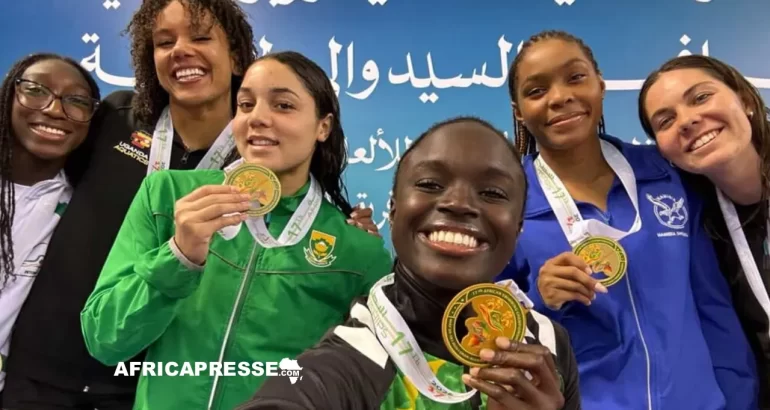 Championnats d’Afrique de natation à Oran, les nageurs africains s’illustrent avec une récolte impressionnante de médailles