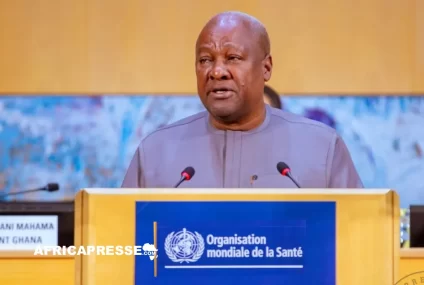 Mahama à Genève : « L’Afrique doit bâtir sa propre souveraineté sanitaire »