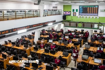 Nigeria : la capitalisation boursière perd 1.920 milliards de nairas