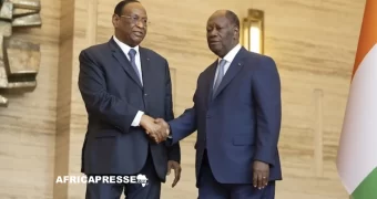 Côte d’Ivoire : Ouattara reçoit Lansana Kouyaté pour relancer la médiation entre la CEDEAO et l’AES