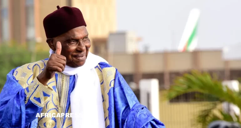 L'ancien président sénégalais Abdoulaye Wade