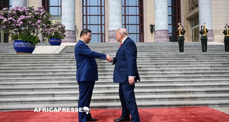 Chine–États-Unis : Xi Jinping reçoit Donald Trump sous haute tension diplomatique Chine–États-Unis : Xi Jinping reçoit Donald Trump sous haute tension diplomatique