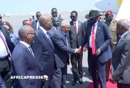 Djibouti : Salva Kiir présent pour l’investiture d’Ismaïl Omar Guelleh