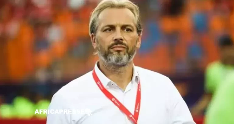 Le sélectionneur de la RDC Sébastien Desabre
