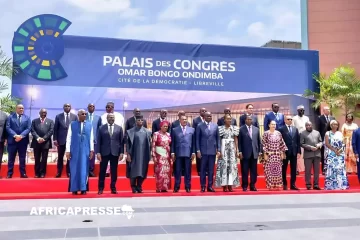 Gabon : Libreville se dote d’un Palais des Congrès, inauguré en présence de six dirigeants africains