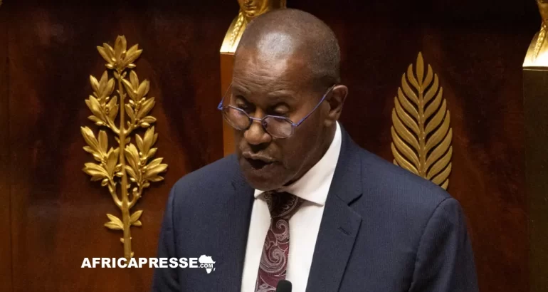 Max Mathiasin, député de la Guadeloupe, du groupe Libertés, Indépendants est le rapporteur du texte sur l'abrogation du « Code Noir »