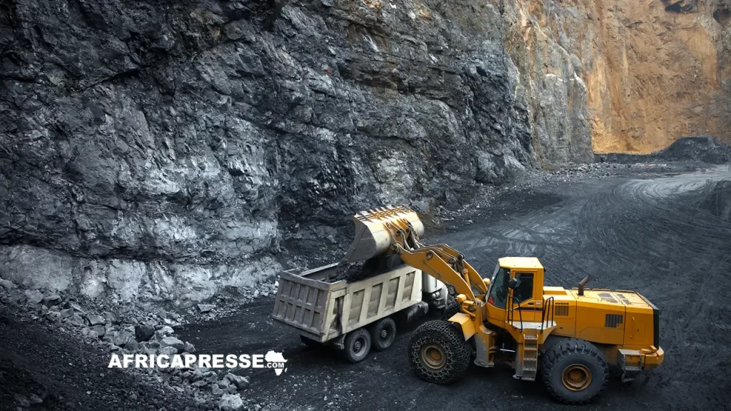 Mine de graphite