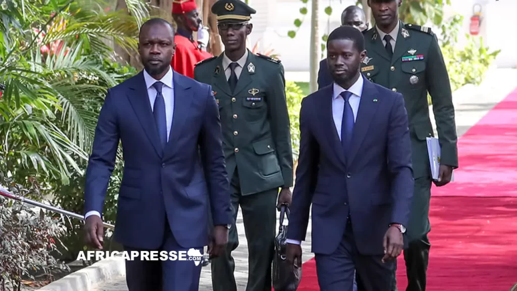 Ousmane Sonko et Bassirou Diomaye Faye