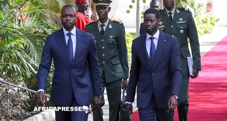 Ousmane Sonko et Bassirou Diomaye Faye