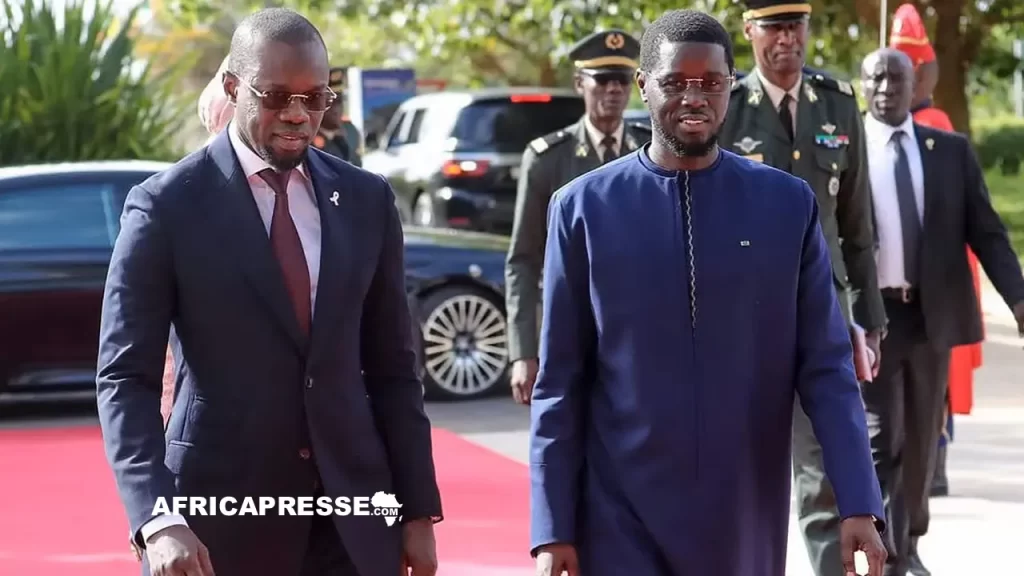 Ousmane Sonko et Diomaye Faye