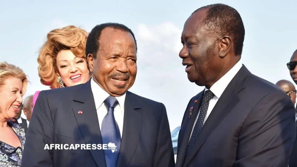 Paul Biya et Alassane Ouattara