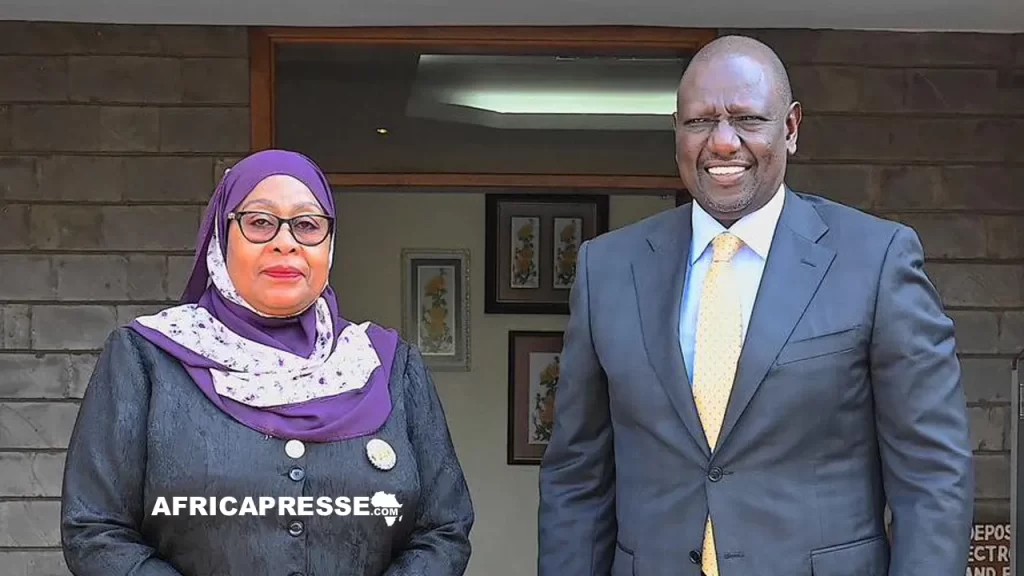 Samia Suluhu Hassan et William Ruto