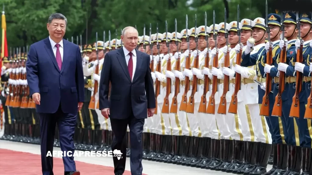 Xi Jinping et Vladimir Poutine