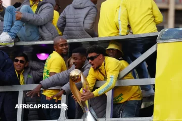 Ligue des champions CAF : les Mamelodi Sundowns d’Afrique du Sud célébrés en héros après leur sacre continental Ligue des champions CAF : les Mamelodi Sundowns d’Afrique du Sud célébrés en héros après leur sacre continental