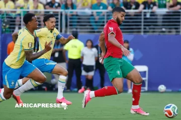 Coupe du monde 2026 : Le Maroc fait vaciller le Brésil pour son entrée en lice (1-1)