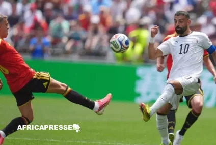 Coupe du monde 2026 : l’Égypte tient tête à la Belgique et lance son Mondial sur une promesse (1-1)