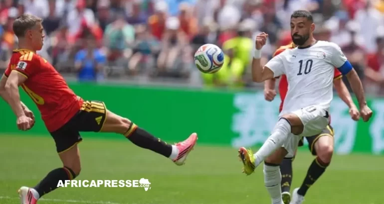 Coupe du monde 2026 : l’Égypte tient tête à la Belgique et lance son Mondial sur une promesse (1-1)