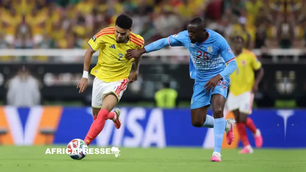 Coupe du monde 2026 : la RDC battue par la Colombie