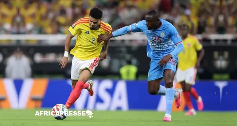 Coupe du monde 2026 : la RDC battue par la Colombie (0-1)