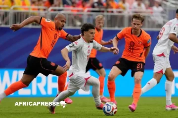 Coupe du monde 2026 : la Tunisie battue par les Pays-Bas (1-3)