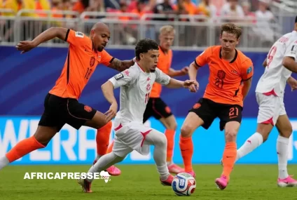 Coupe du monde 2026 : la Tunisie battue par les Pays-Bas (1-3)